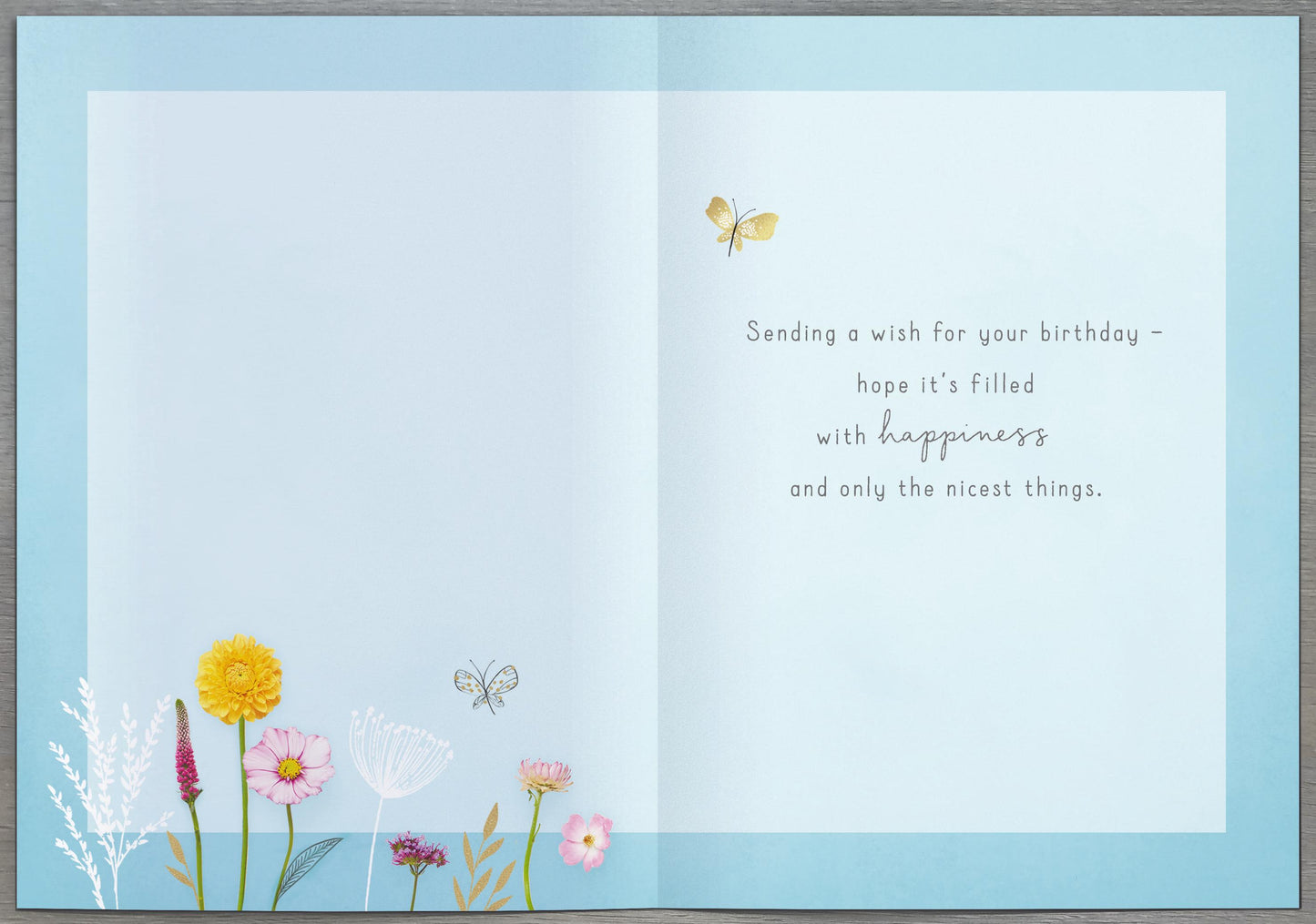 Flowers Lovely You Birthday Card