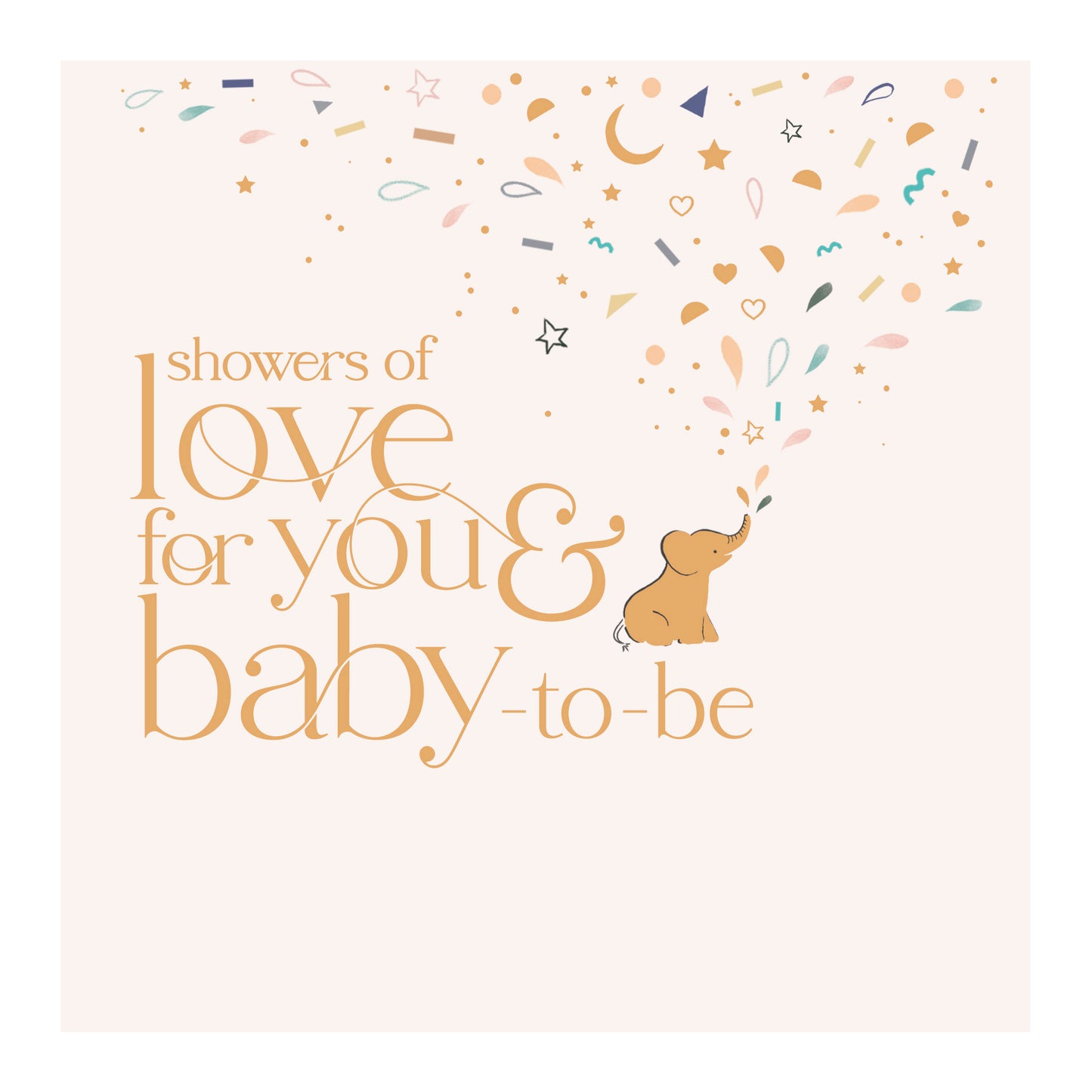Showers Of Love For You & Baby-To-Be Card