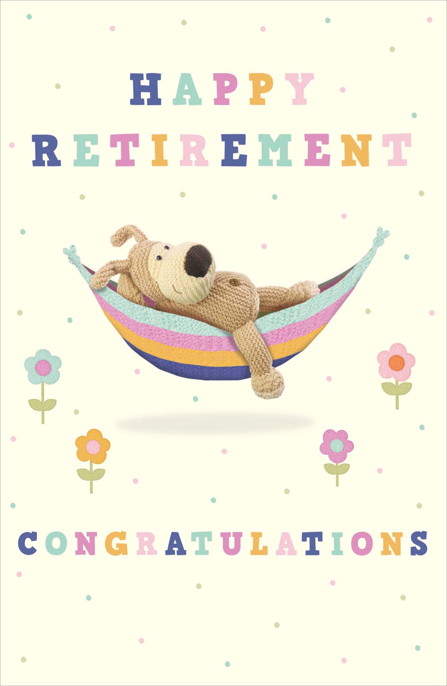 Boofle Happy Retirement Card