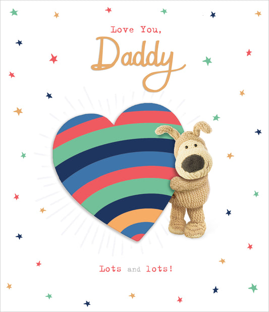 Boofle Love You Daddy Birthday Card