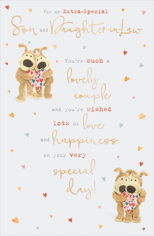 Boofle Son & Daughter In Law Anniversary Card