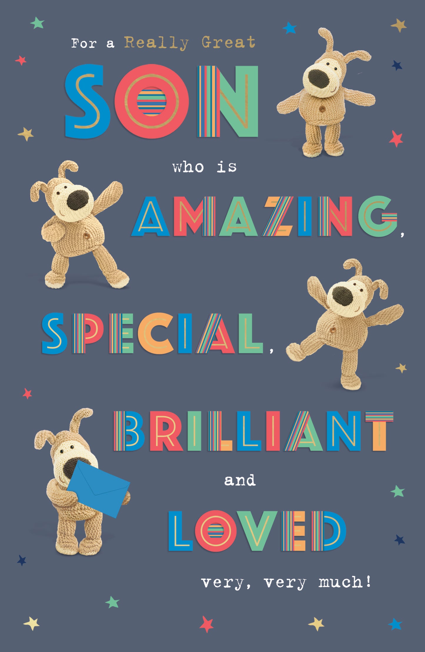 Boofle Son Birthday Card
