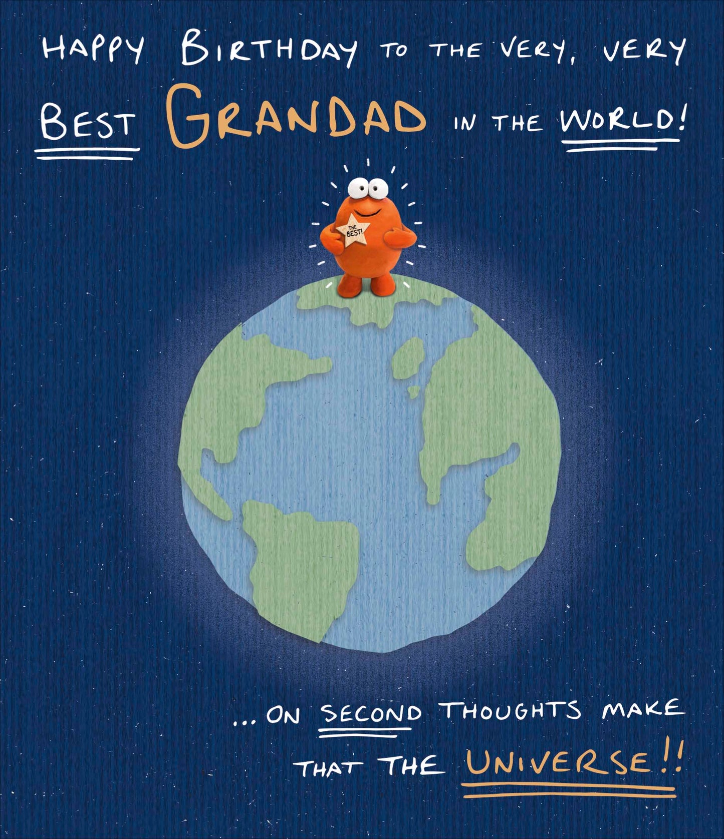 Best Grandad In The Universe Birthday Card