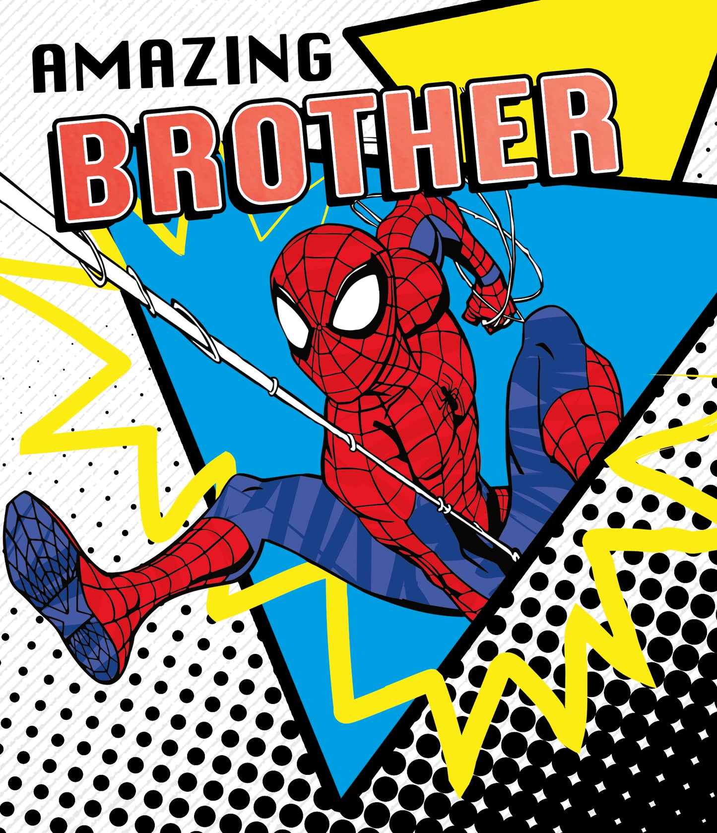Spiderman Brother Birthday Card