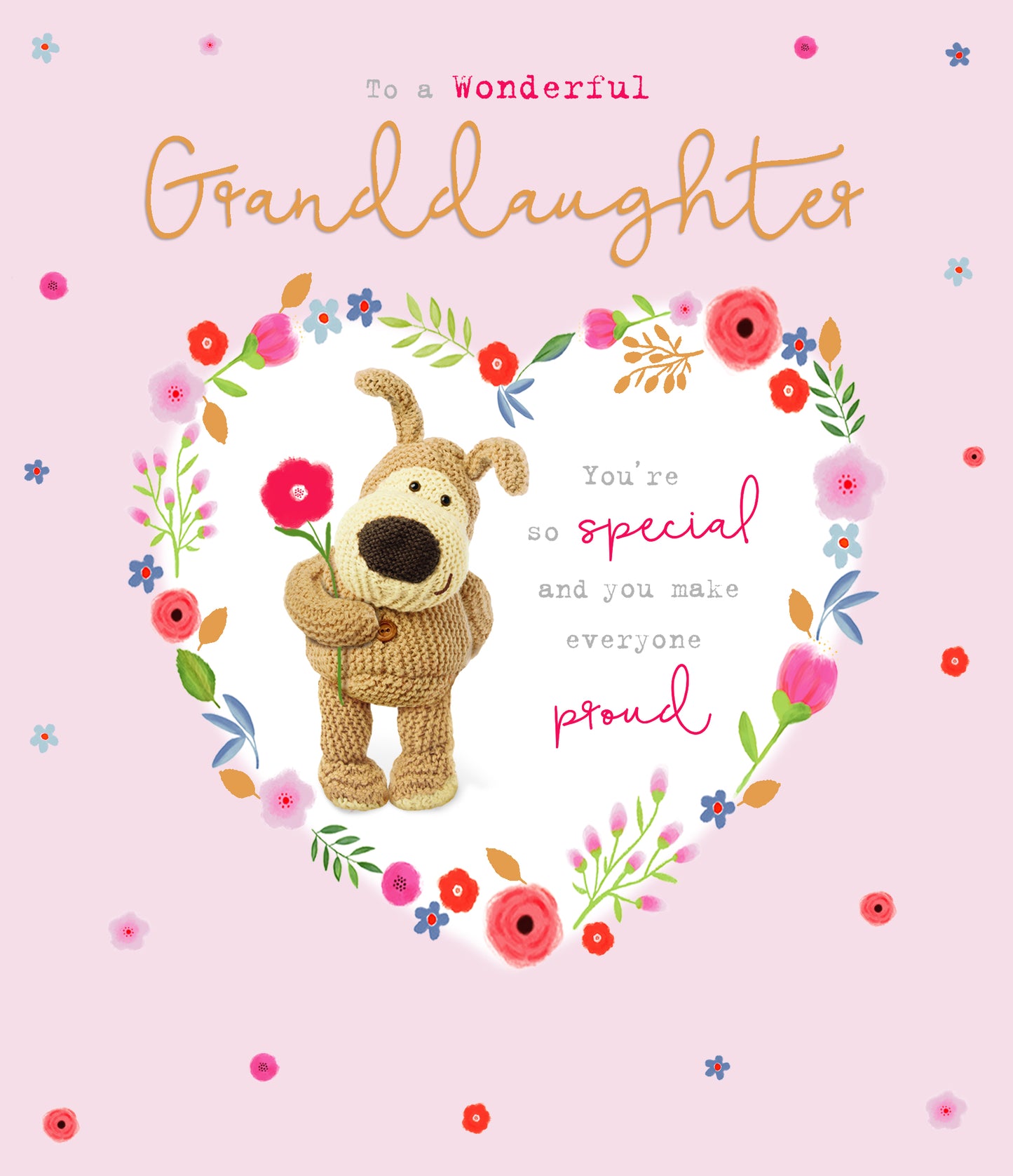 Boofle Granddaughter Birthday Card