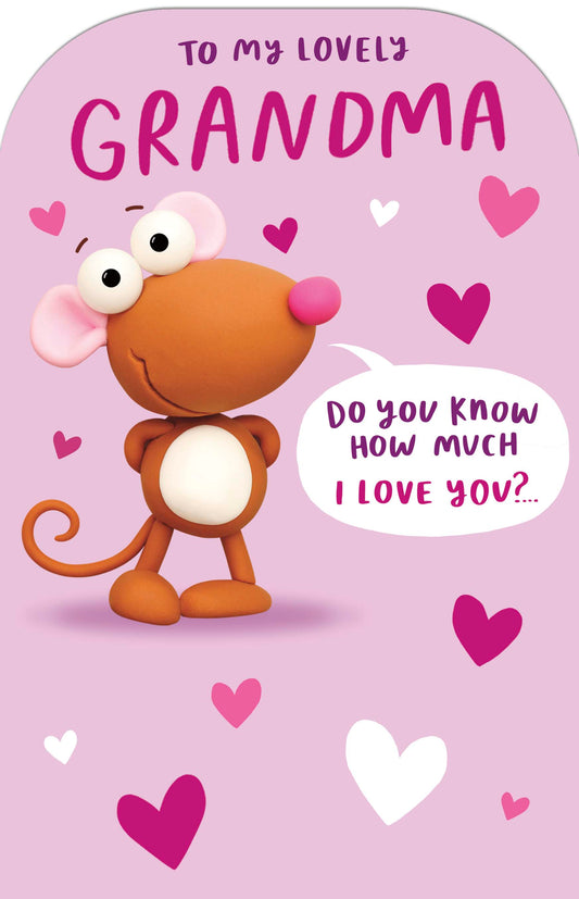Love You This Much Grandma Birthday Card