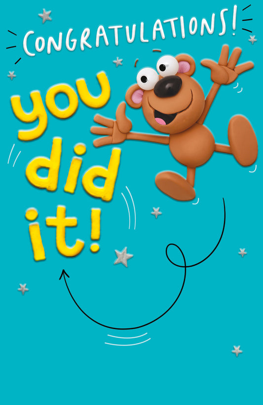 Congratulations! You Did It! Card