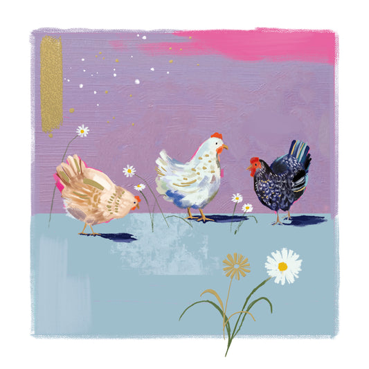 Chickens Card