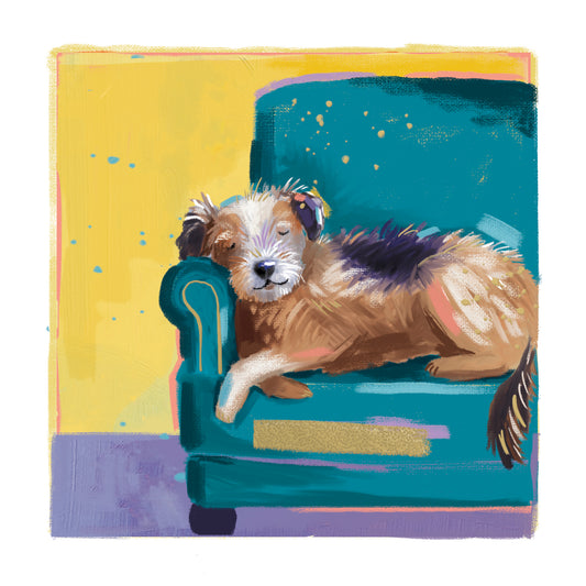 Sleeping Dog Card