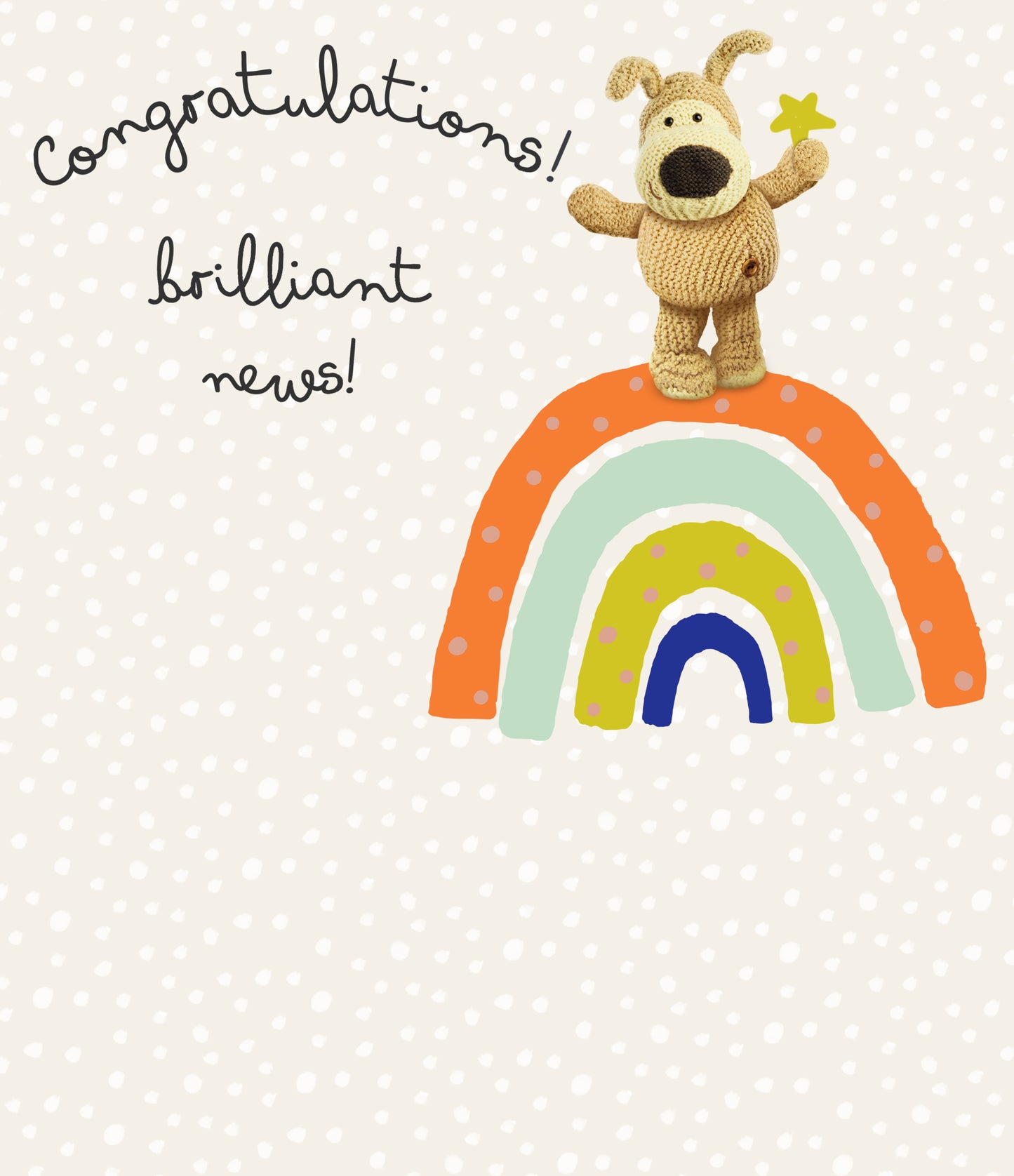 Boofle Congratulations! Brilliant New! Card