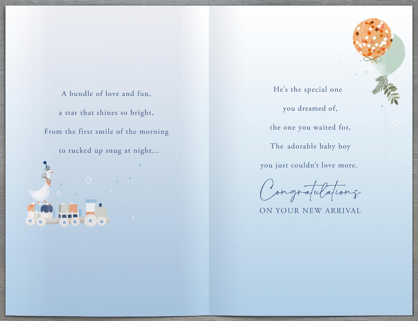 What Makes A Baby Boy So Special? Card