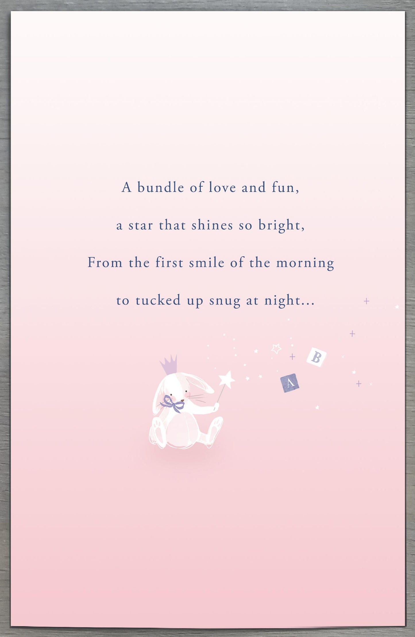 What Makes A Baby Girl So Special? Card