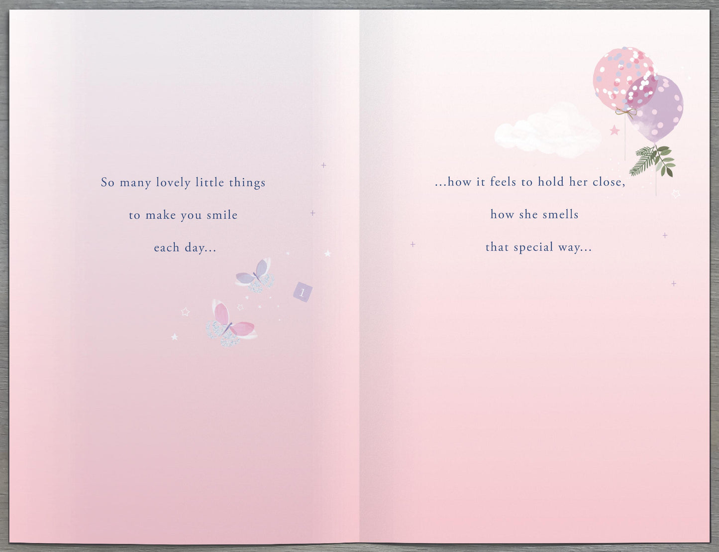 What Makes A Baby Girl So Special? Card