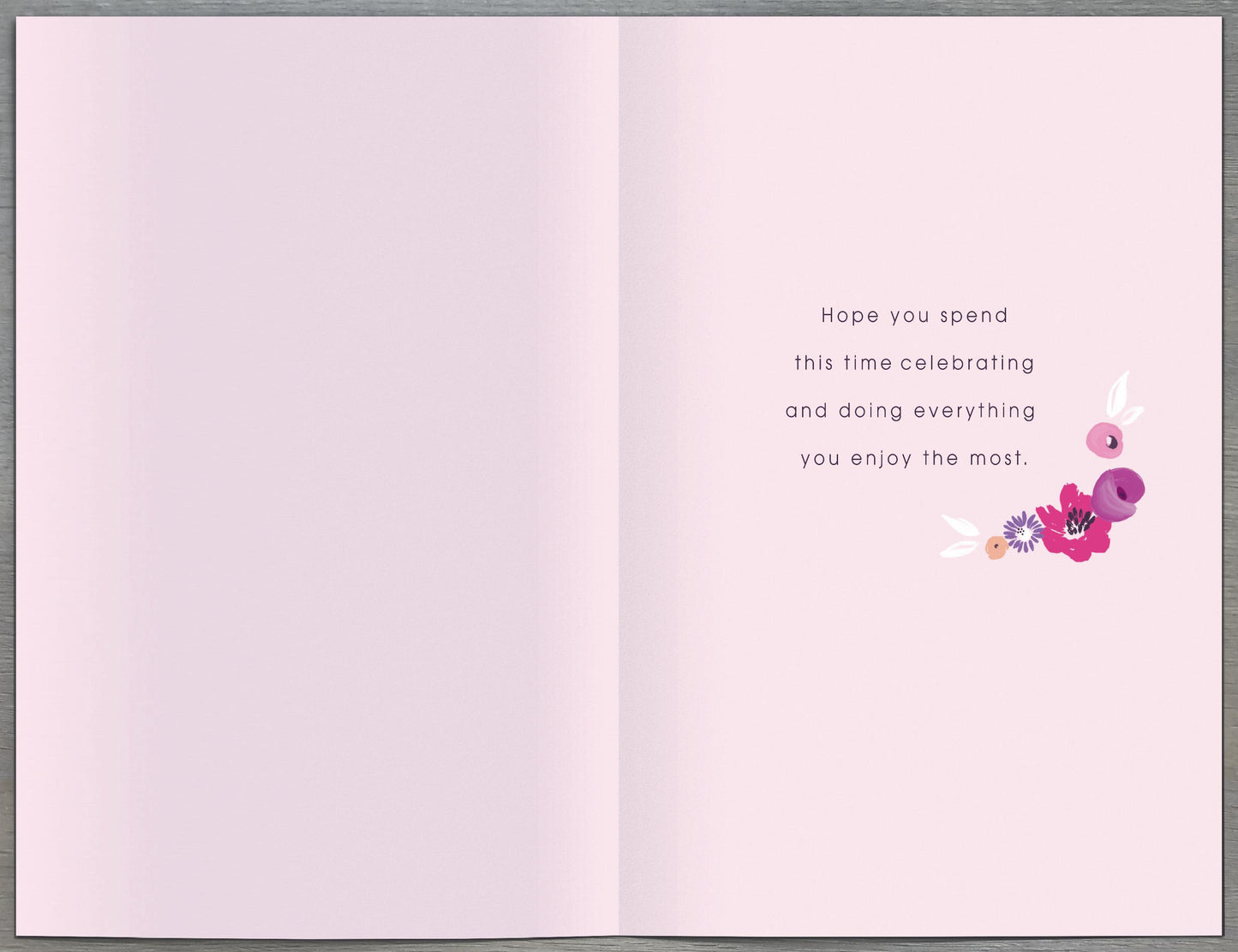 Floral Retirement Card