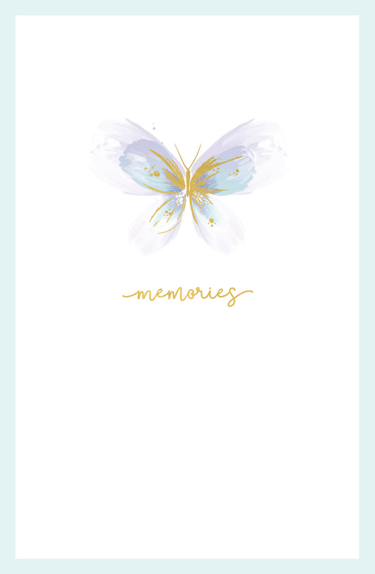 Butterflies Memories Sympathy Card