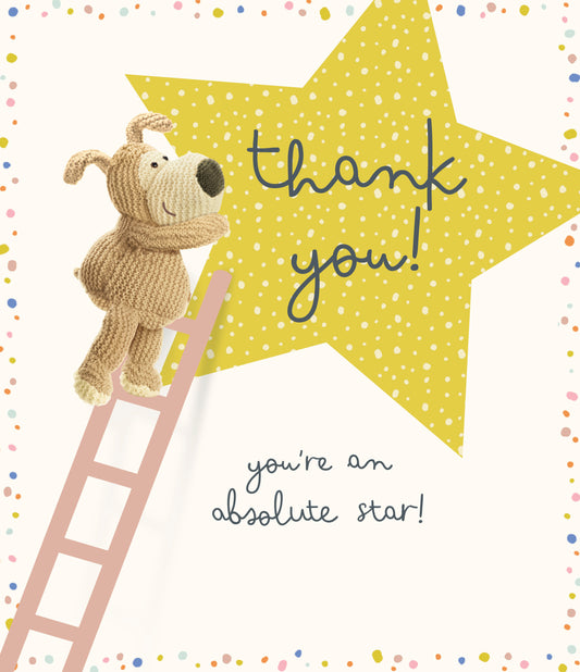 Boofle Thank You Card