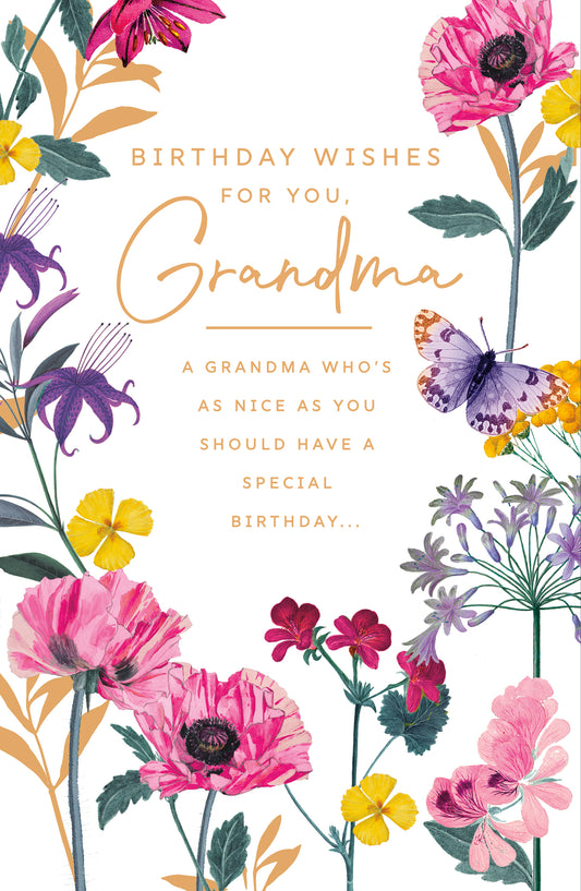 Grandma Birthday Card