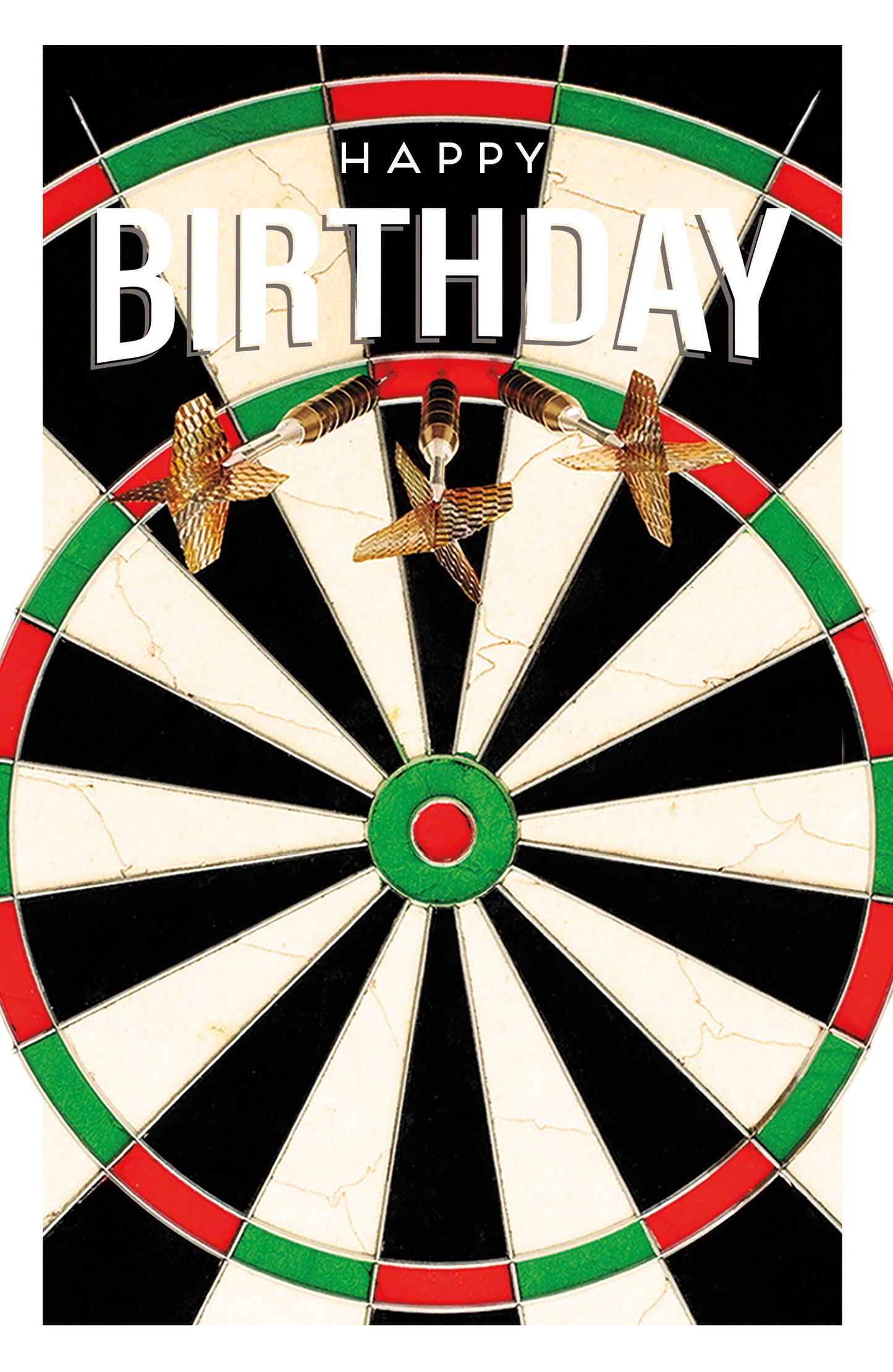 Darts Birthday Card