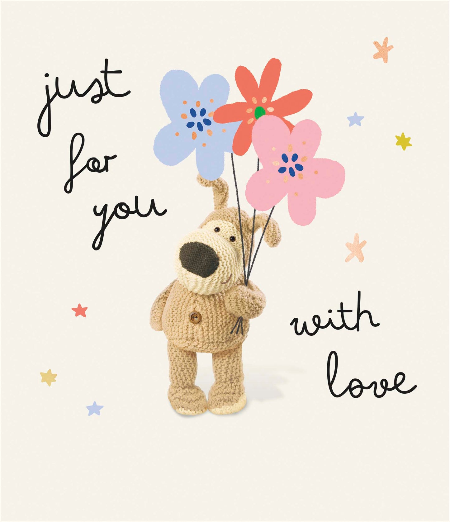 Boofle Floral Just For You Birthday Card