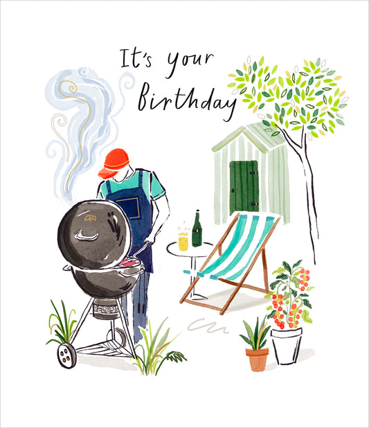 BBQ Birthday Card