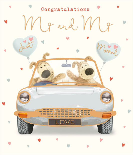 Boofle Mr & Mr Wedding Day Card