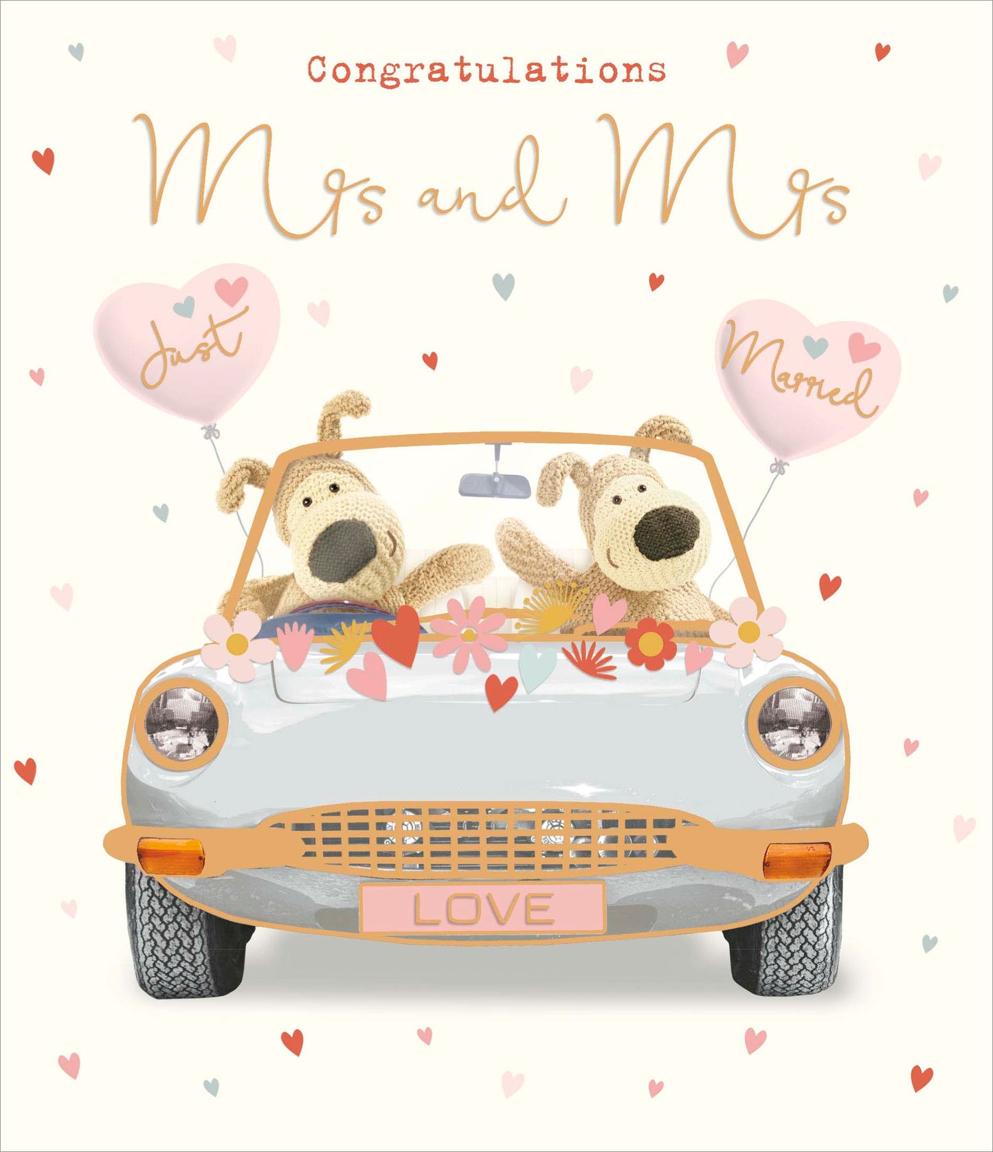 Boofle Mrs & Mrs Wedding Day Card