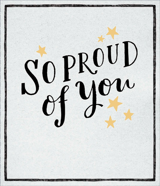 Stars So Proud Of You Card
