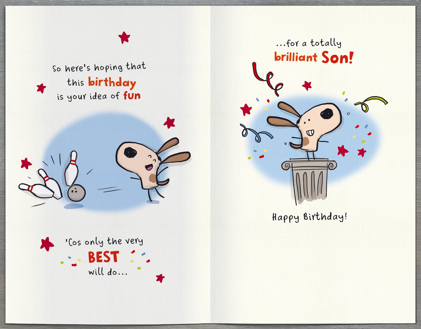 Brilliant Son Poem Birthday Card