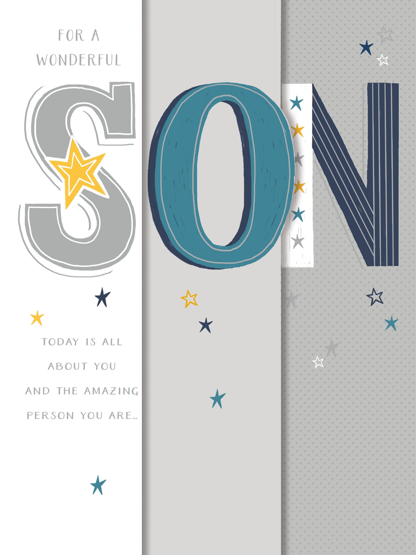 One In A Million Son Birthday Card