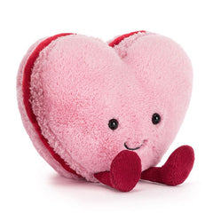 Amuseables Colette Heart Macaron (Pink)