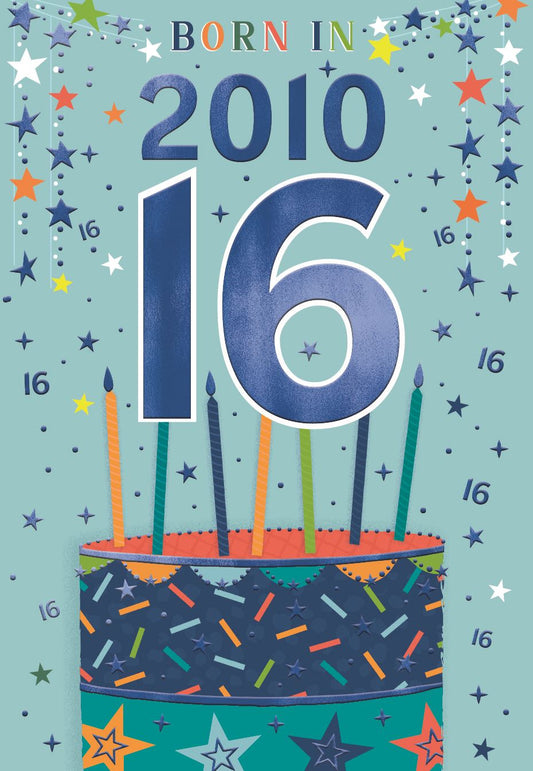 Born In 2010 - Age 16 Male