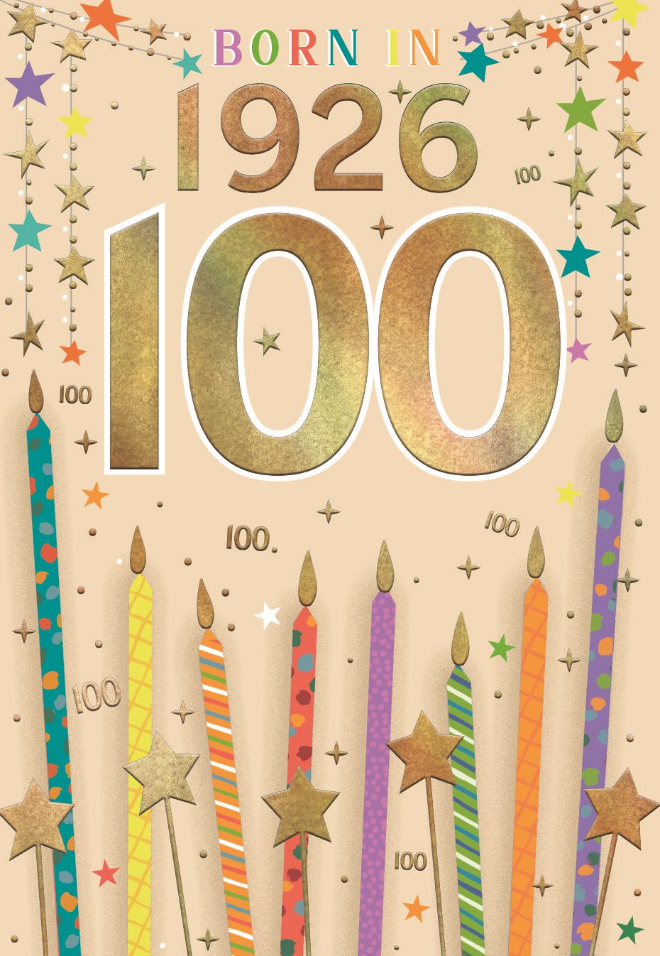 Born In 1926 - Age 100 Female