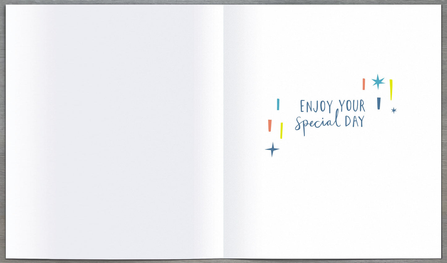 Bright Lines Son Birthday Card