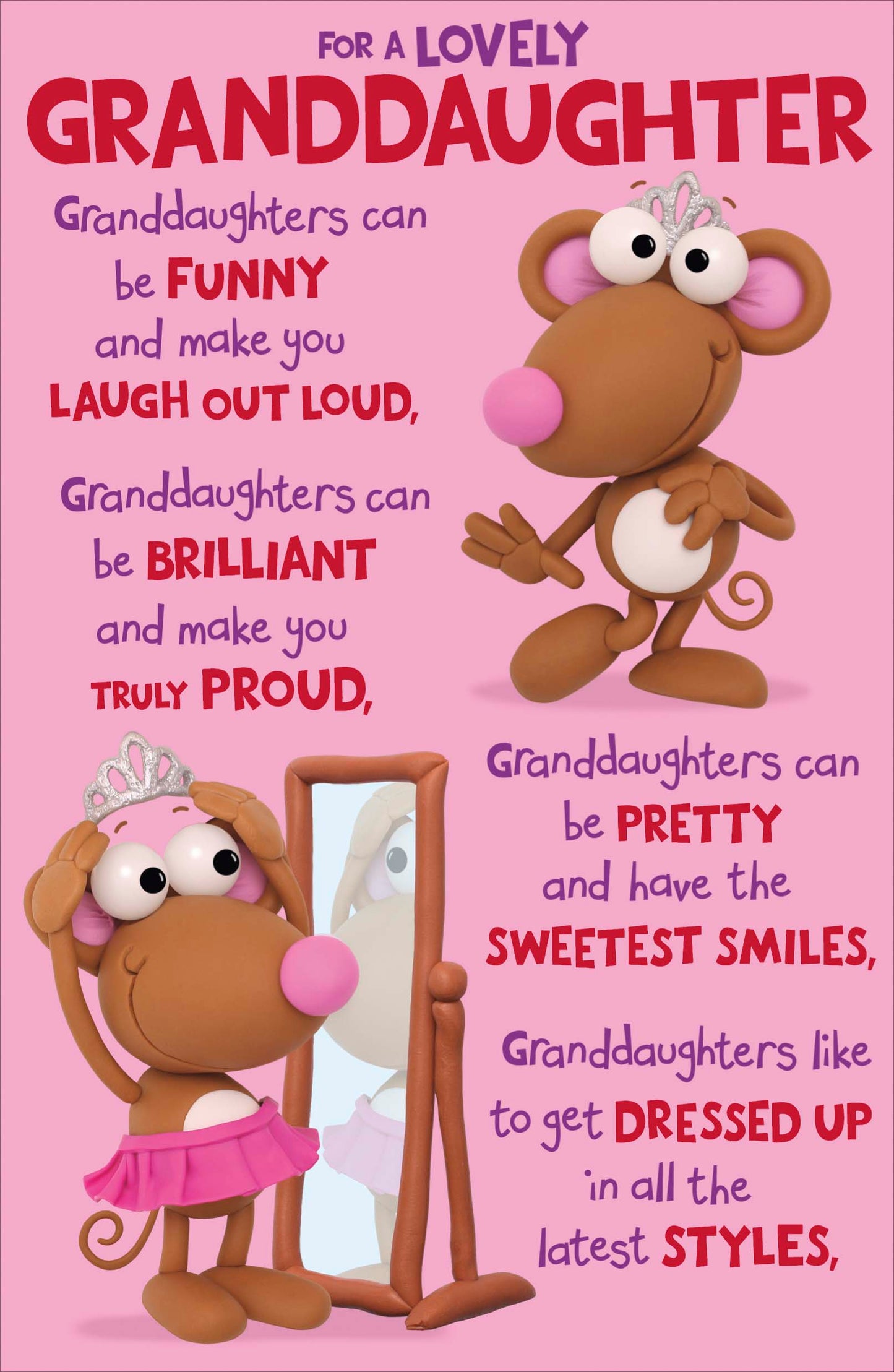 Granddaughters Can Be Birthday Card