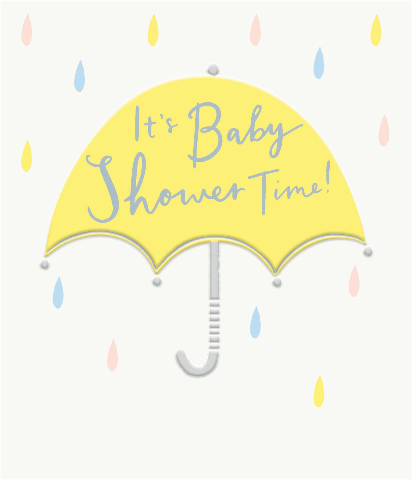 It's Baby Shower Time Card