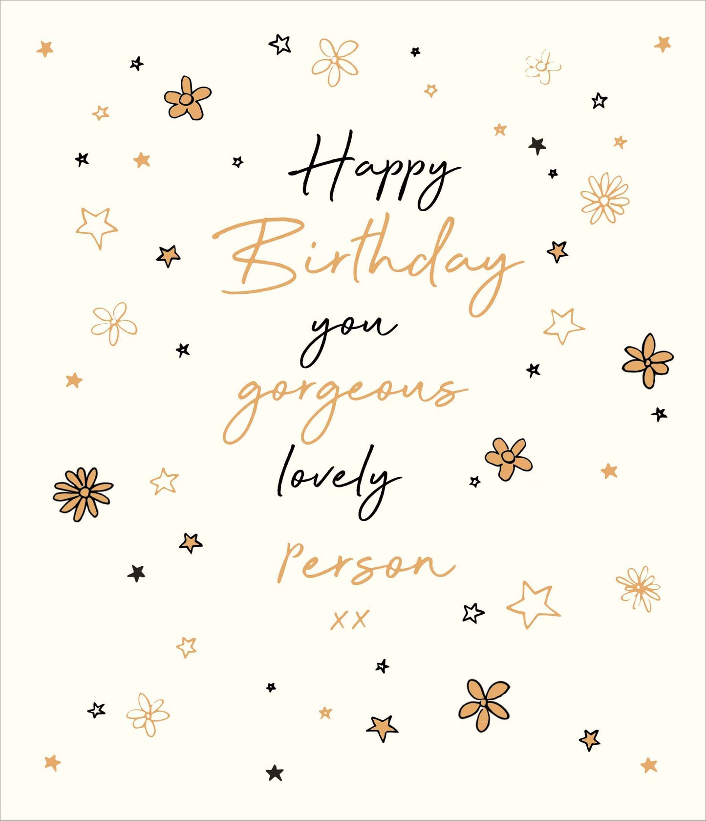 Gorgeous Lovely Person Birthday Card