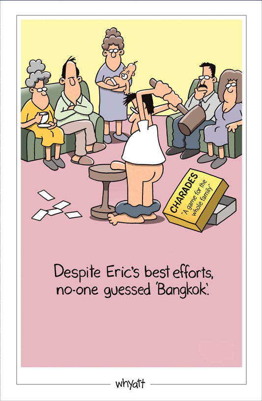 No One Guessed Bangkok Card