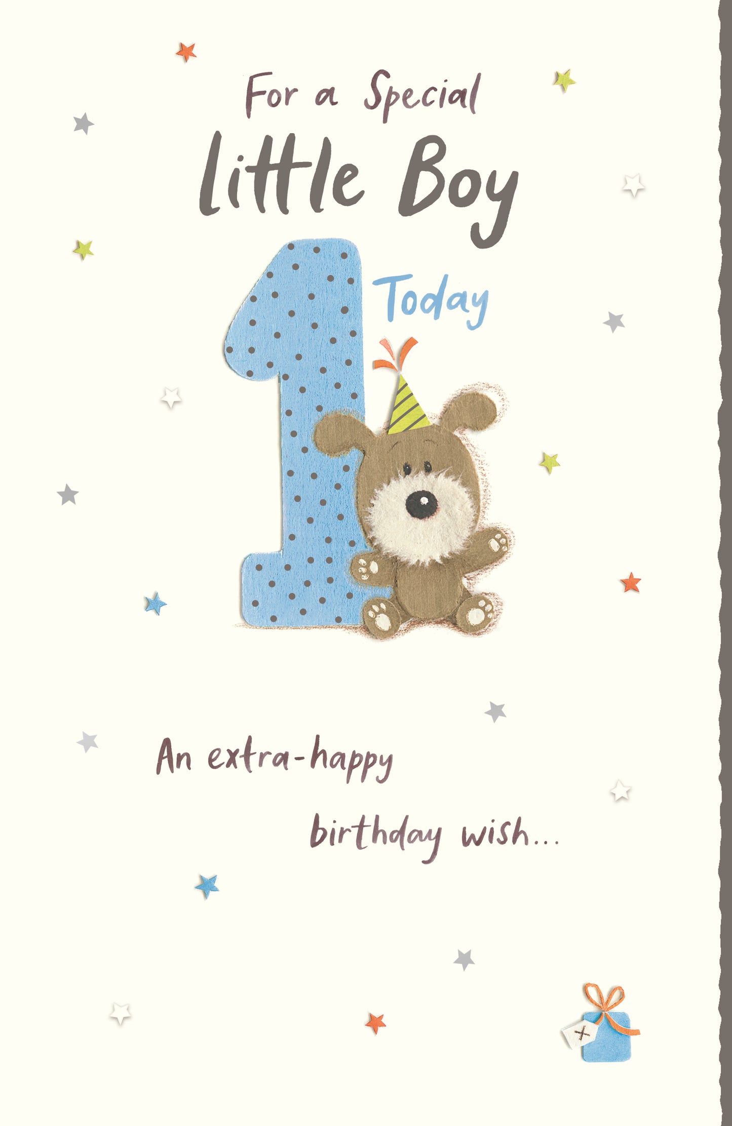 Special Little Boy 1st Birthday Card
