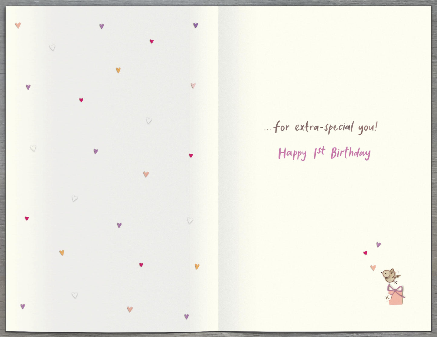 Special Little Girl 1st Birthday Card