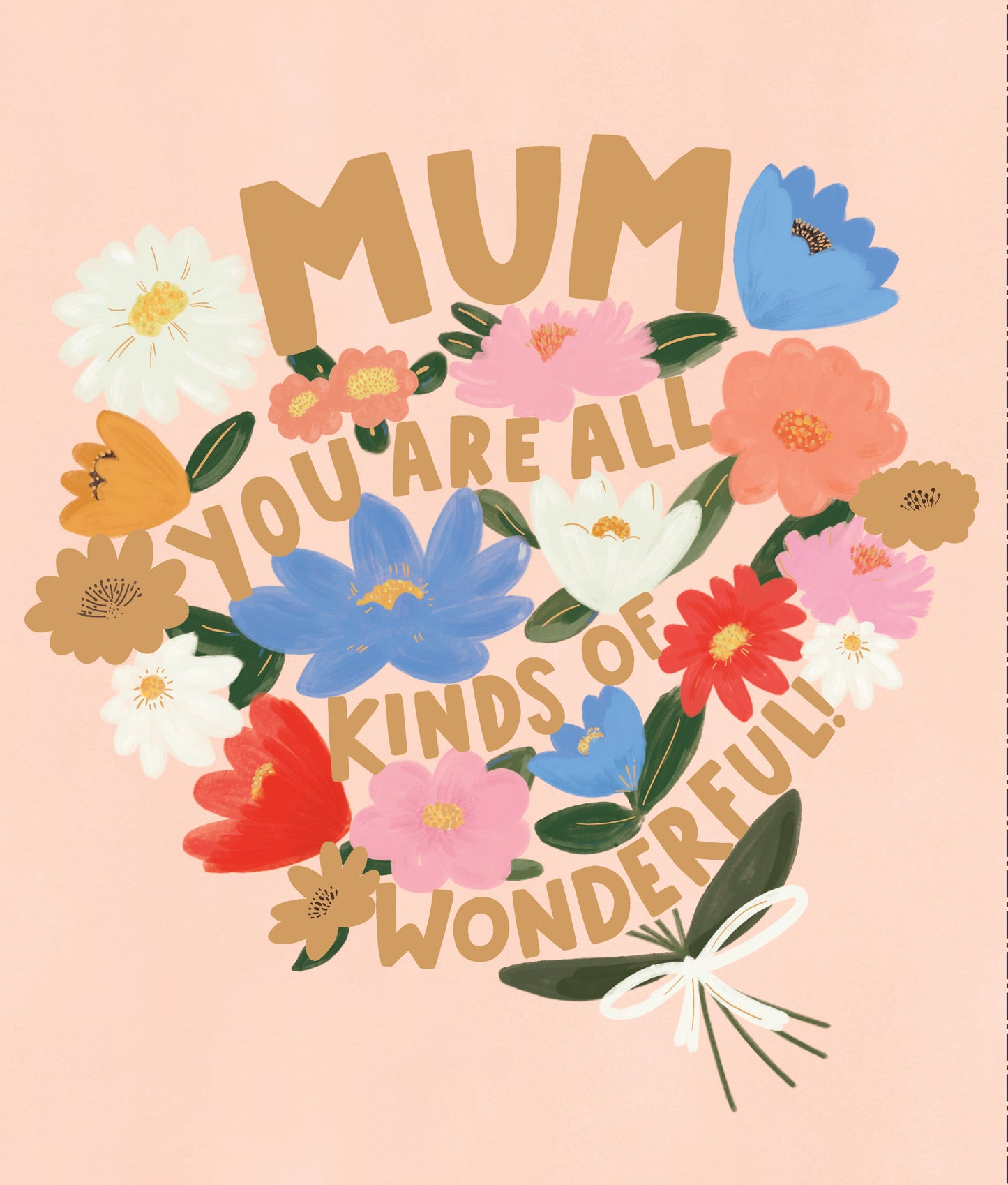 Floral Mum Birthday Card