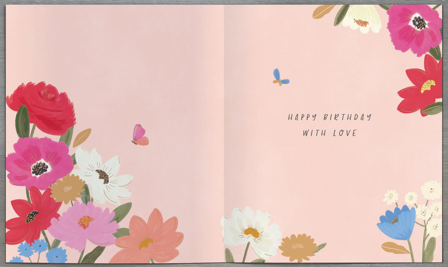 Floral Mum Birthday Card