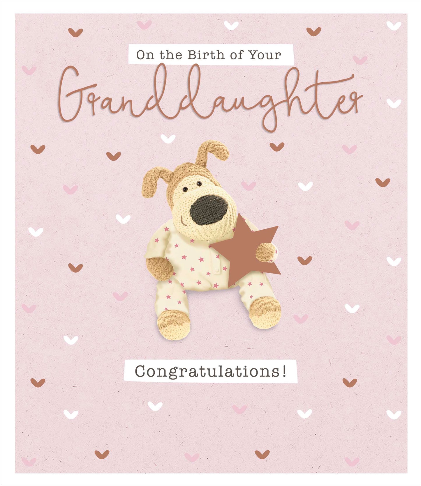 Boofle Congratulations On The Birth Of Your Granddaughter Card