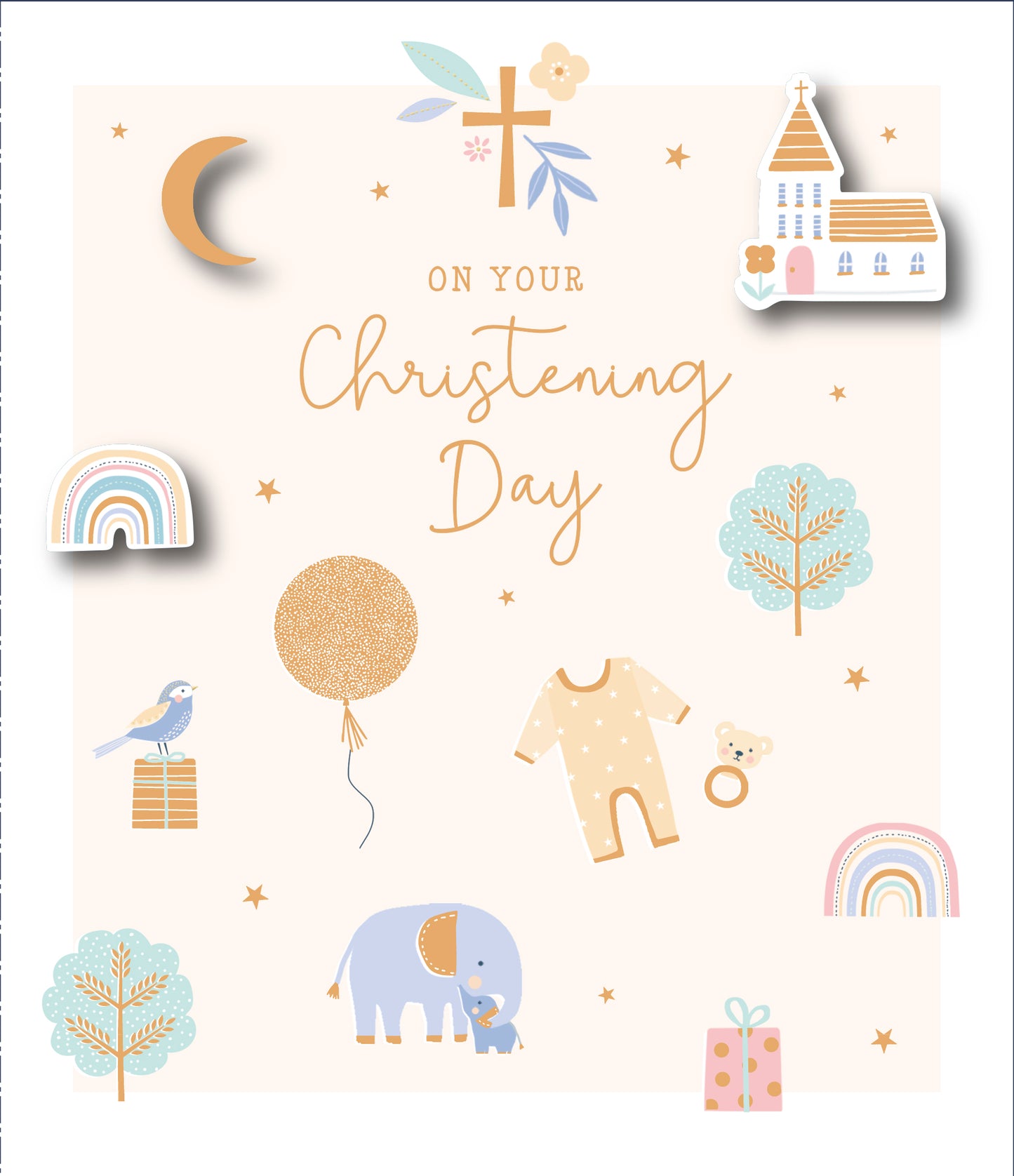 On Your Christening Day Card
