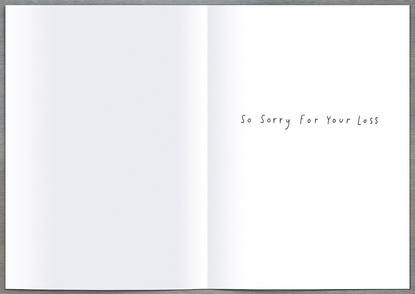 I'll Be There For You Sympathy Card