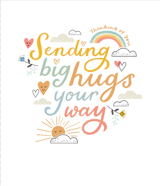 Sending Big Hugs Your Way Card