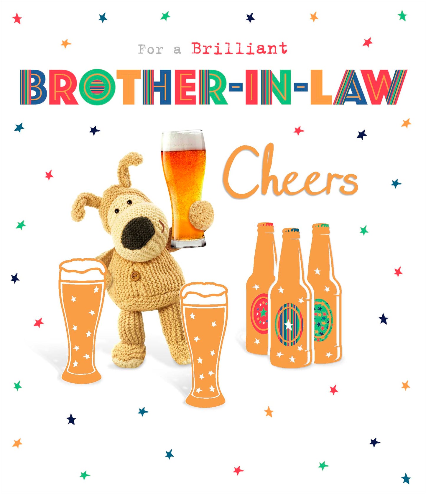 Boofle Brilliant Brother-In-Law Birthday Card