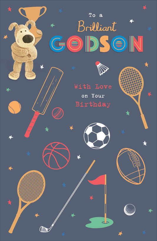 Boofle Godson Birthday Card