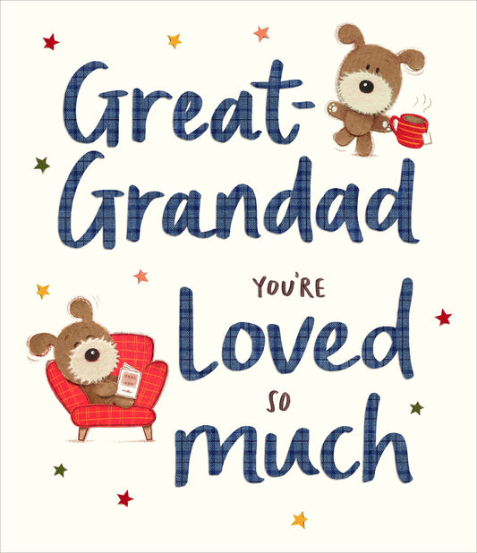 Dog Great Grandad Birthday Card