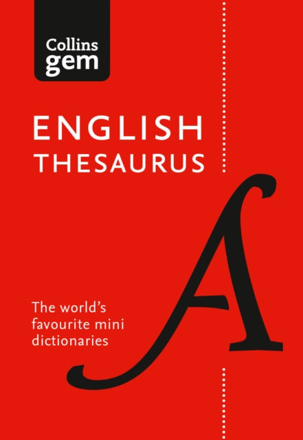 English Gem Thesaurus : The World’s Favourite Mini Thesaurus - 9780008141691
