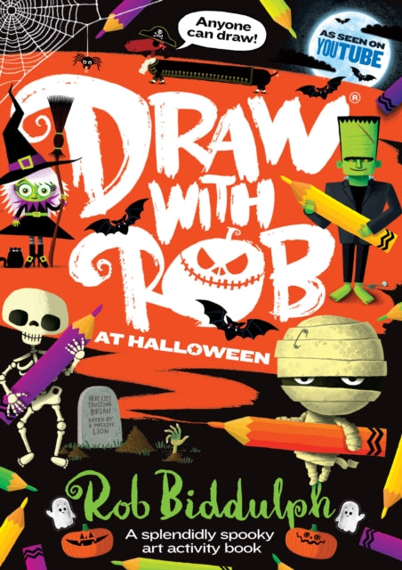 Draw With Rob at Halloween - 9780008479022